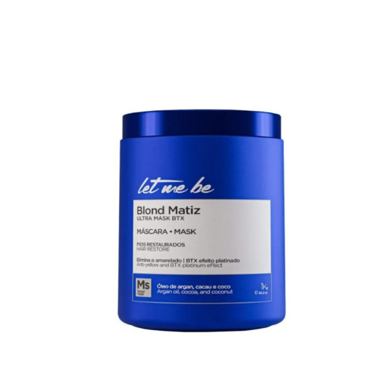 LET ME BE Botoks, Blond Matiz Ultra mask, 1kg