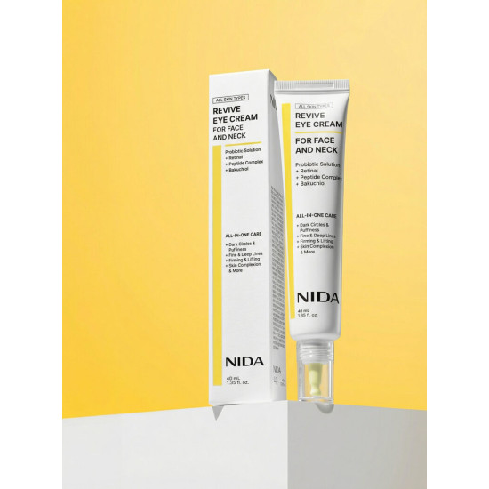 NIDA Revive acu krēms sejai un kaklam, 40ml