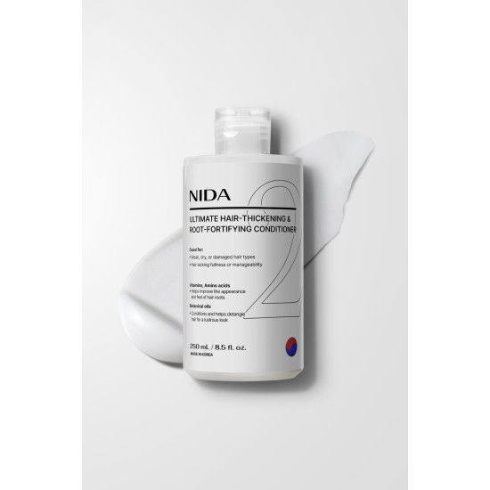 NIDA Matu biezinošais un saknes stiprinošais kondicionieris, 250ml