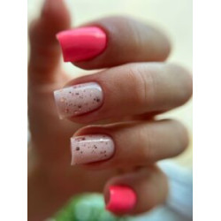 LUXE GEL SHINY ROSE ART FLAKE – GLANCĒTS TOPS BEZ LIPĪGĀ SLĀŅA